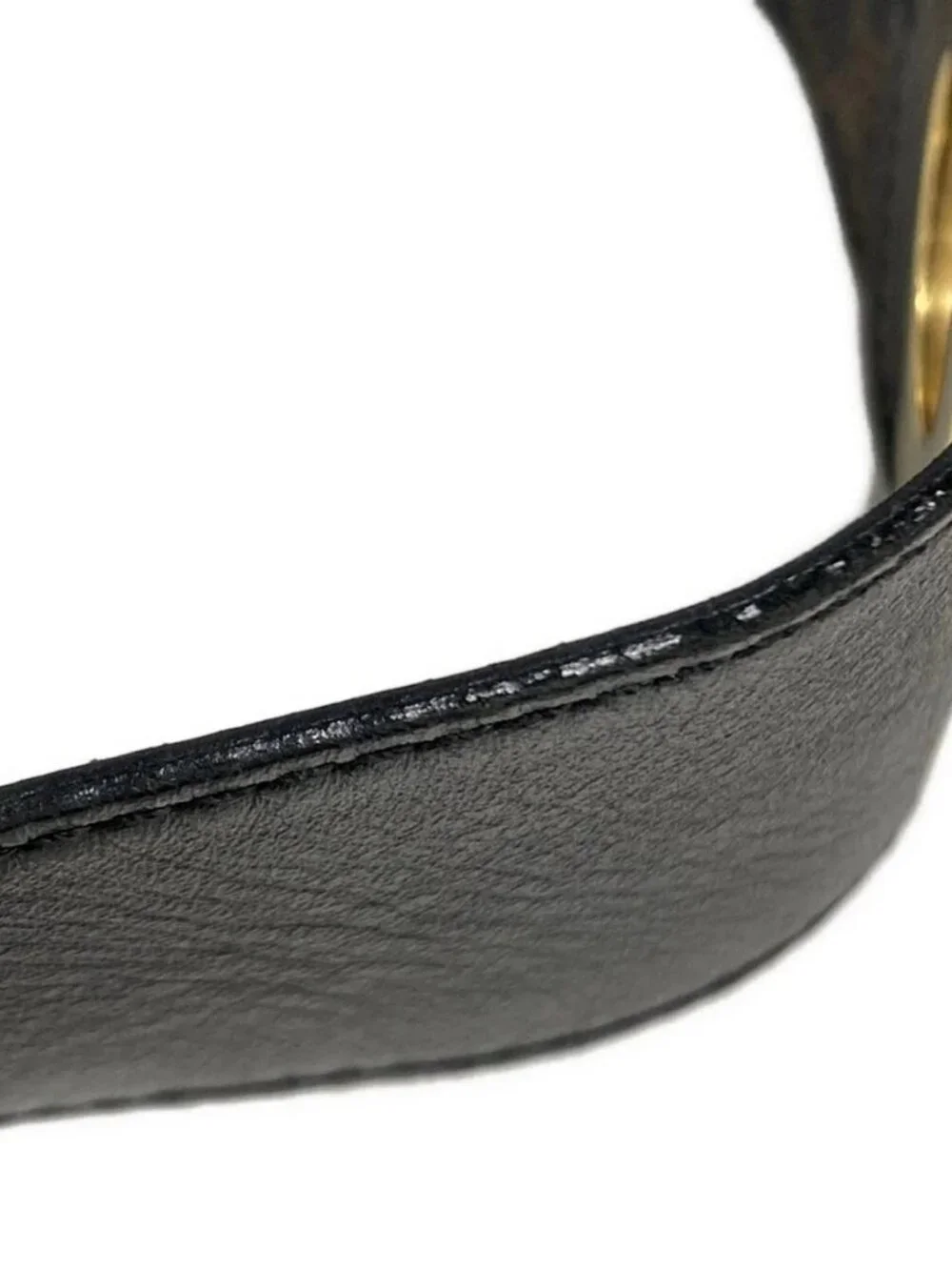 CELINE Macadam - Dark Brown Brown PVC Leather Shoulder Bag - Picture 12 of 15